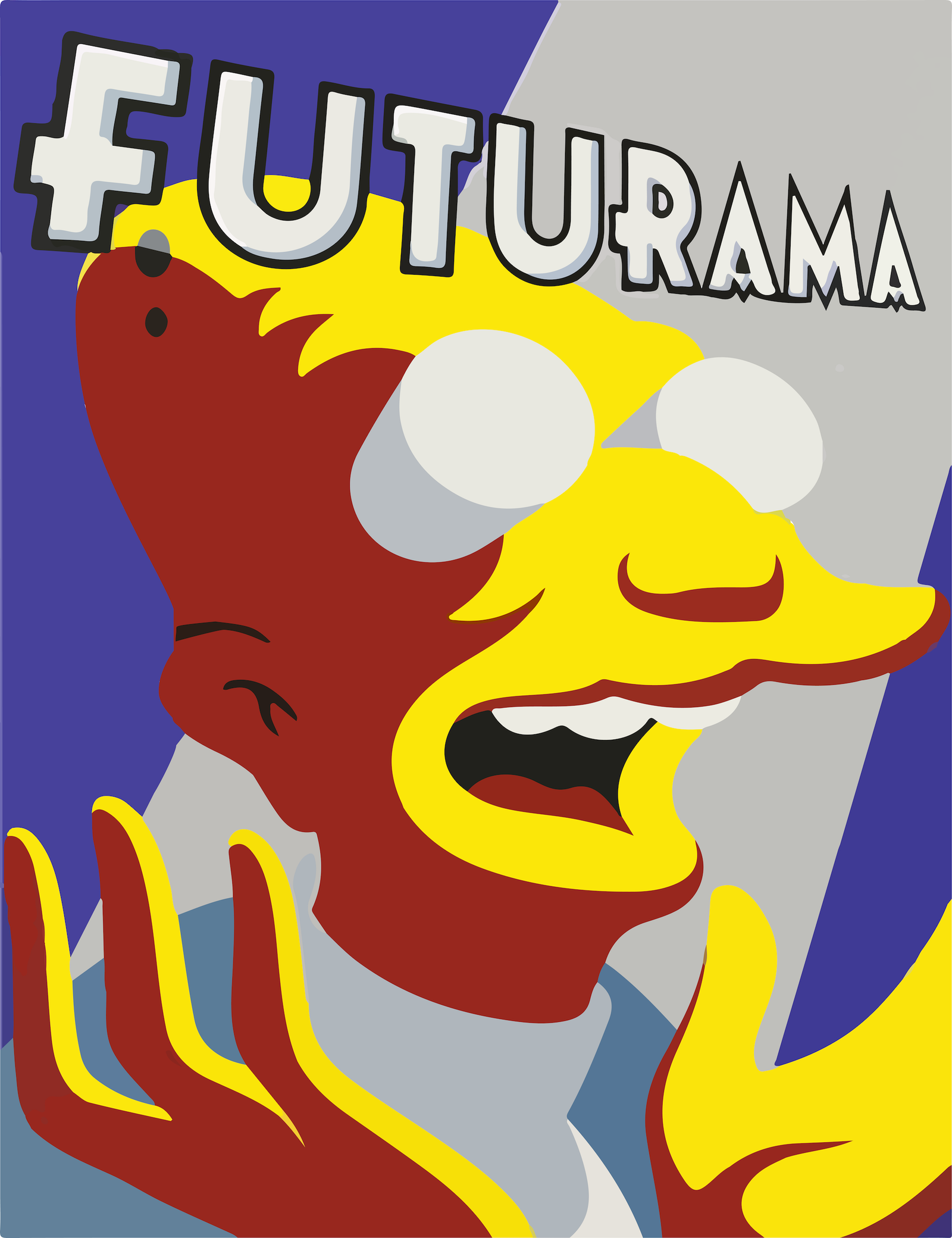 Futurama posters part 3.1 - Futurama, 2000s, 21 century, , Serials, Poster, Longpost