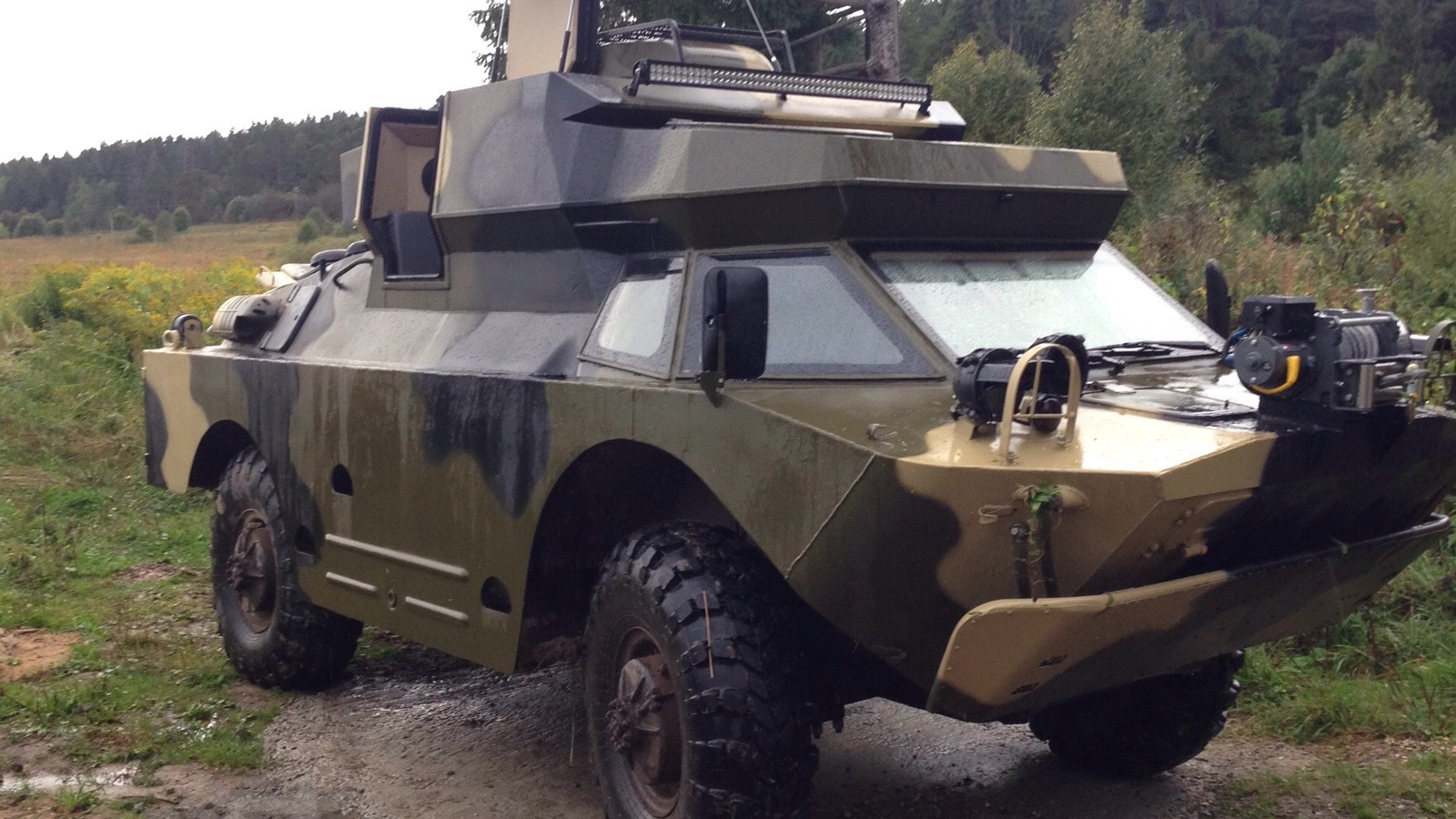 Alteration of BRDM 2 - project 77 - Atv, Brdm-2, Tuning, , Video, Longpost