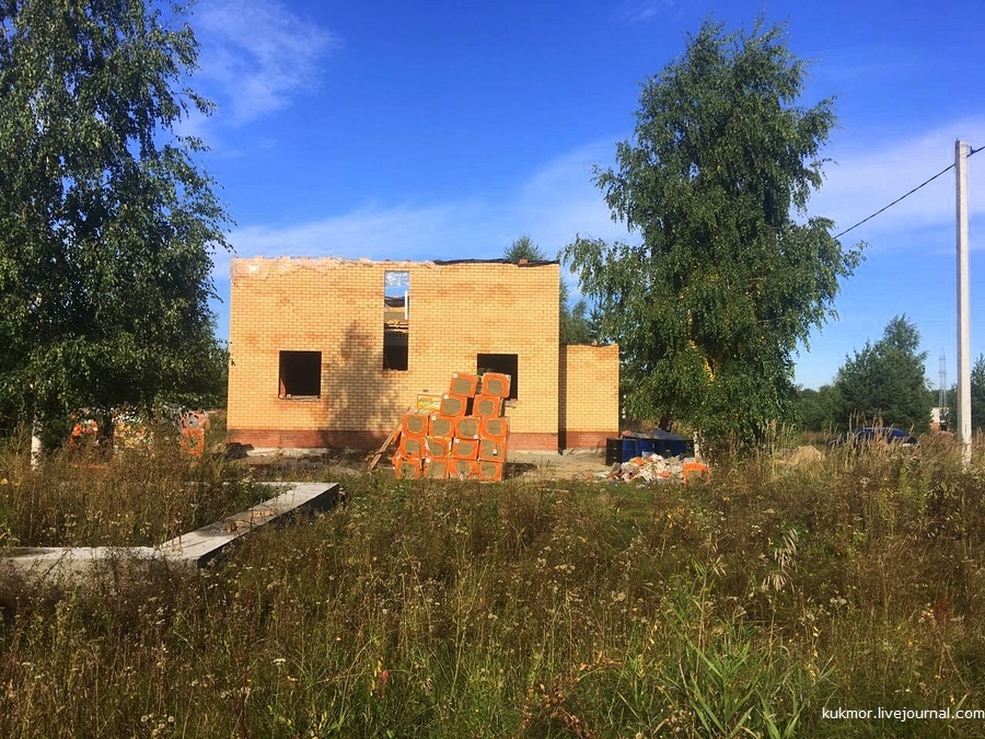 We build your house in 90 days. 47-52 days (12.09-17.09). Second floor walls almost completed - My, Home construction, My house, First floor, My, The photo, Kazan, Novye Salmachi, Longpost