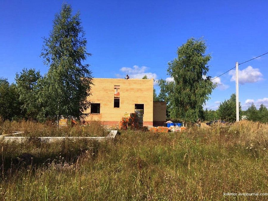 We build your house in 90 days. 47-52 days (12.09-17.09). Second floor walls almost completed - My, Home construction, My house, First floor, My, The photo, Kazan, Novye Salmachi, Longpost