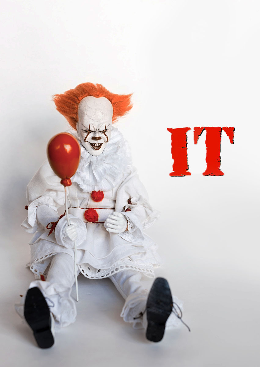 The IT ) Pennywise my lovely art - Моё, Пеннивайз, Стивен Кинг, Оно, Длиннопост