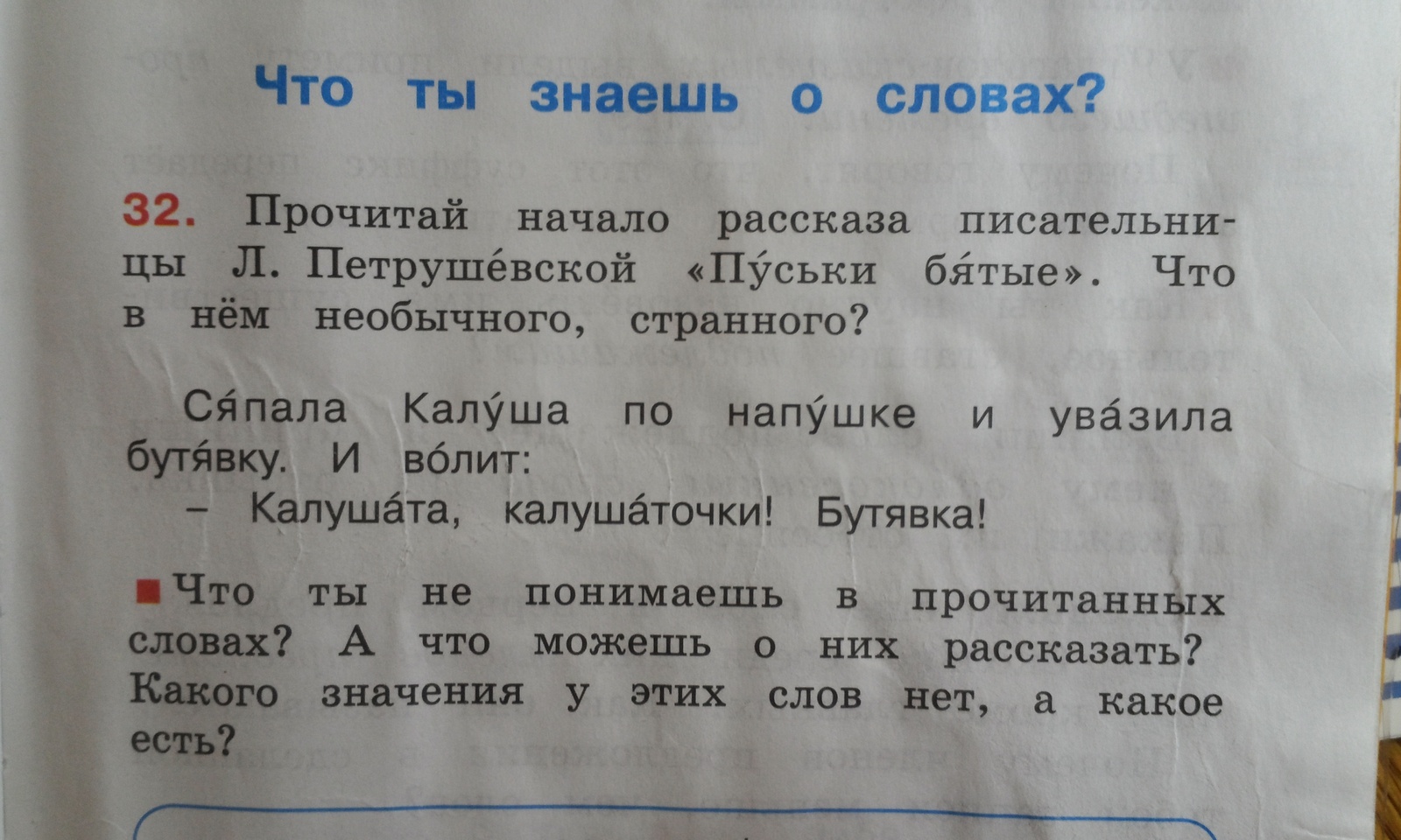 Why is this for our children? - My, Russian language, elementary School, Rave