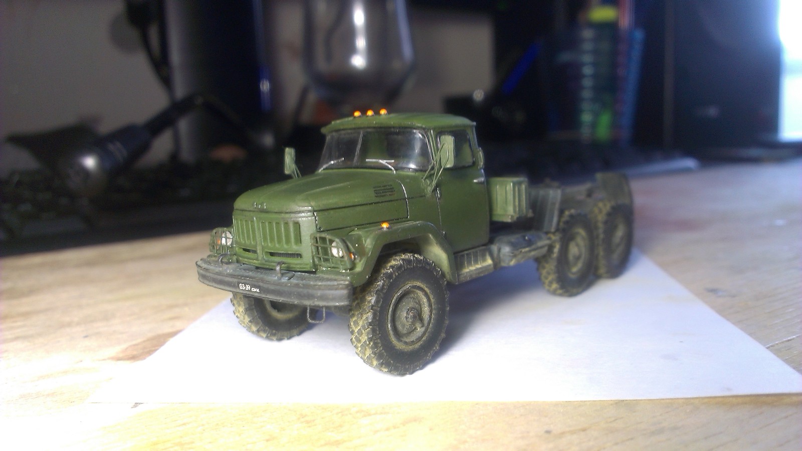 ZIL 131 from AVD - My, Zil 131, Avd, Stand modeling, Scale model, Longpost