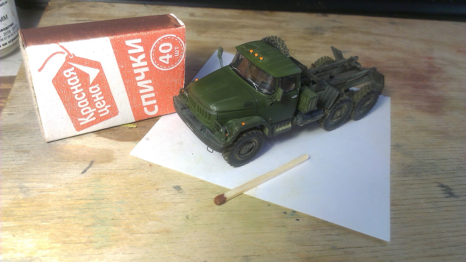 ZIL 131 from AVD - My, Zil 131, Avd, Stand modeling, Scale model, Longpost