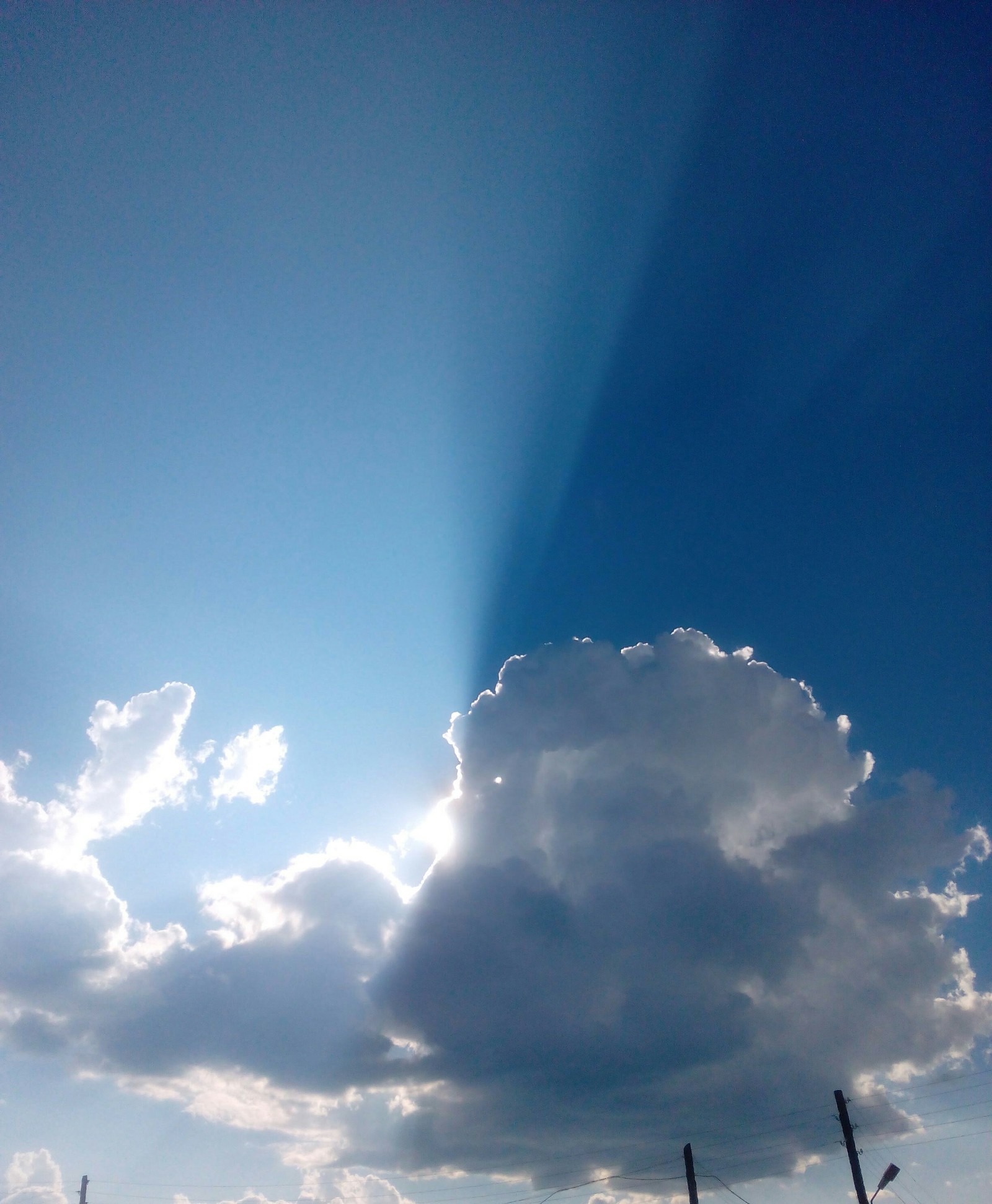 Good versus evil. - My, Sky, Clouds, Beautiful view