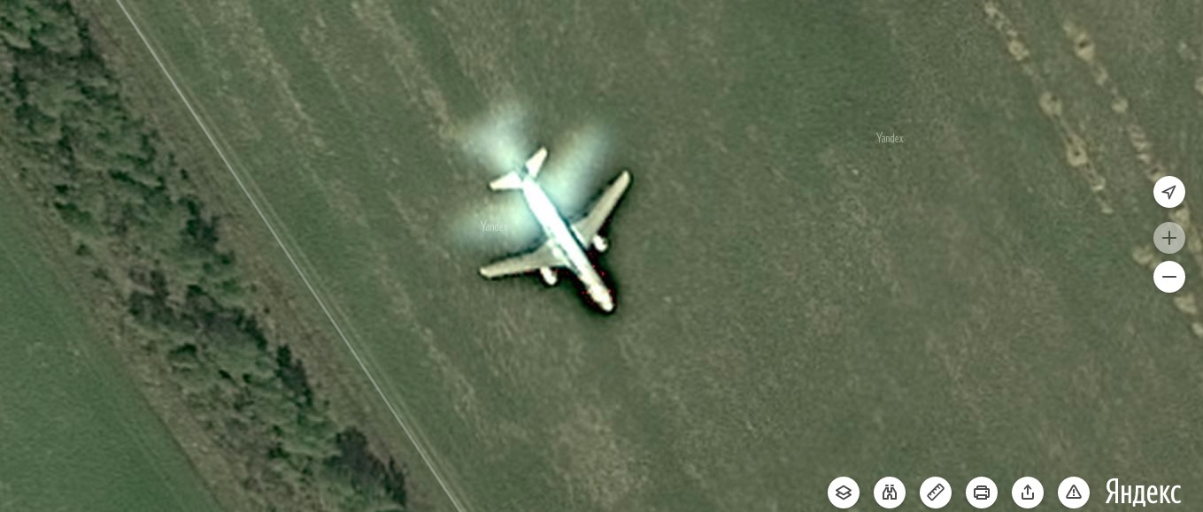 Unexpected satellite images - My, Plane crash, Fire