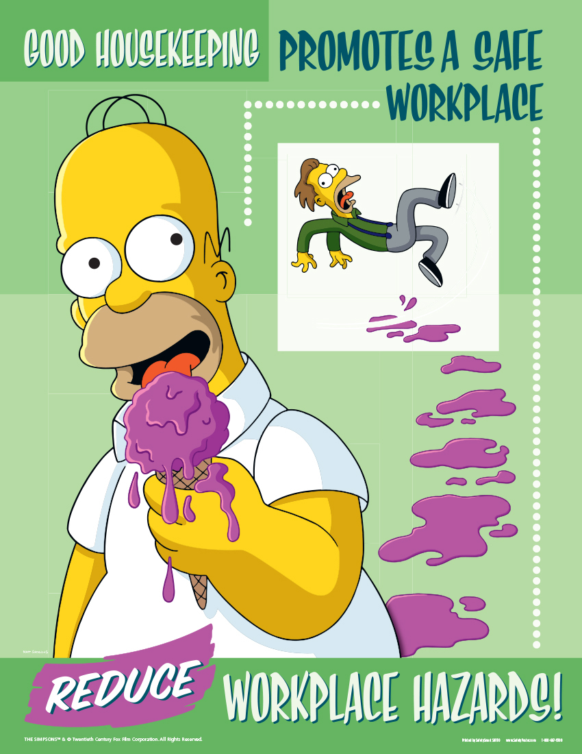 Posters The Simpsons Part 2 (Production) - The Simpsons, Poster, Production, Serials, Safety engineering, Longpost