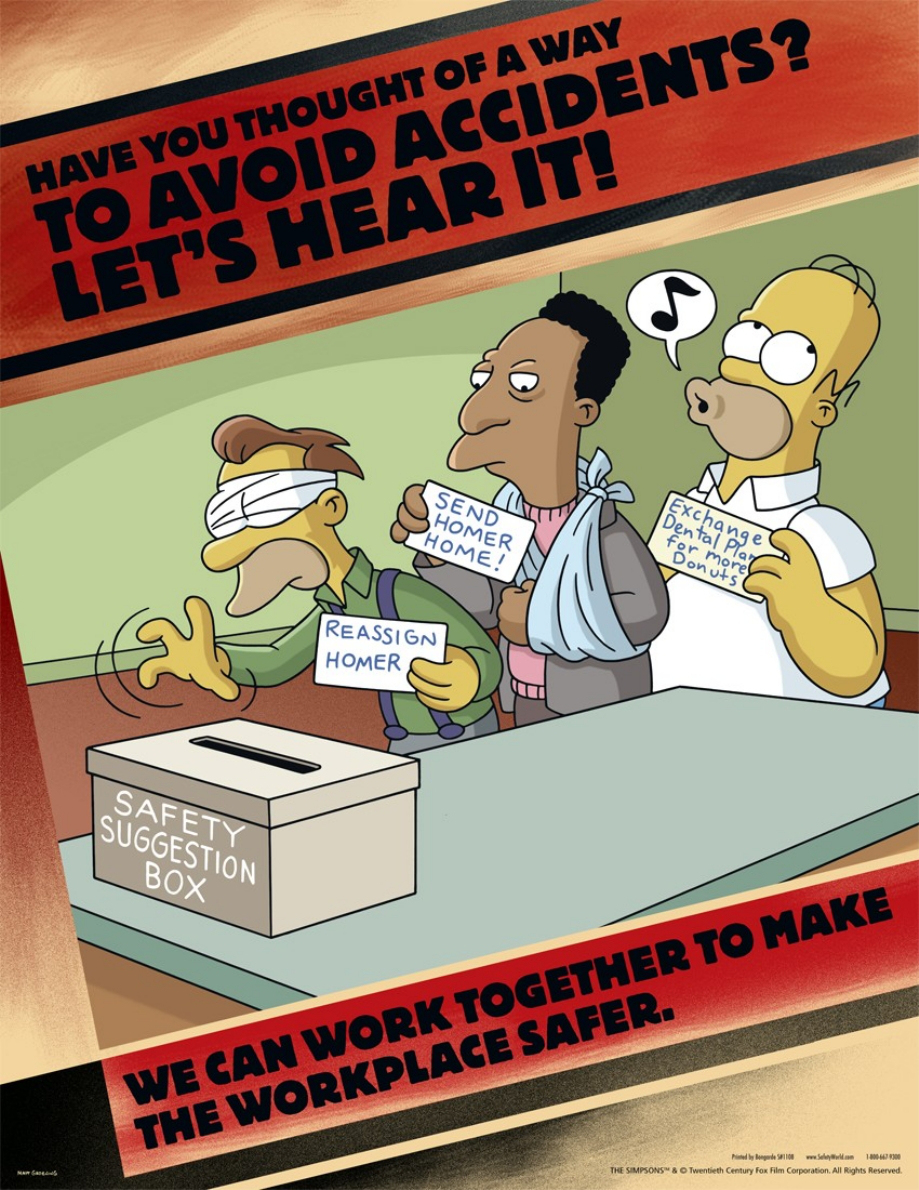 Posters The Simpsons Part 2 (Production) - The Simpsons, Poster, Production, Serials, Safety engineering, Longpost