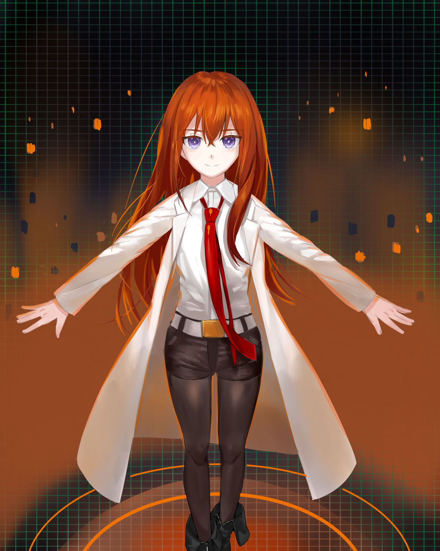 Makise Kurisu Amadeus - Anime, Anime art, Steins Gate 0, Steins gate, Kurisu makise, Pixiv, Longpost