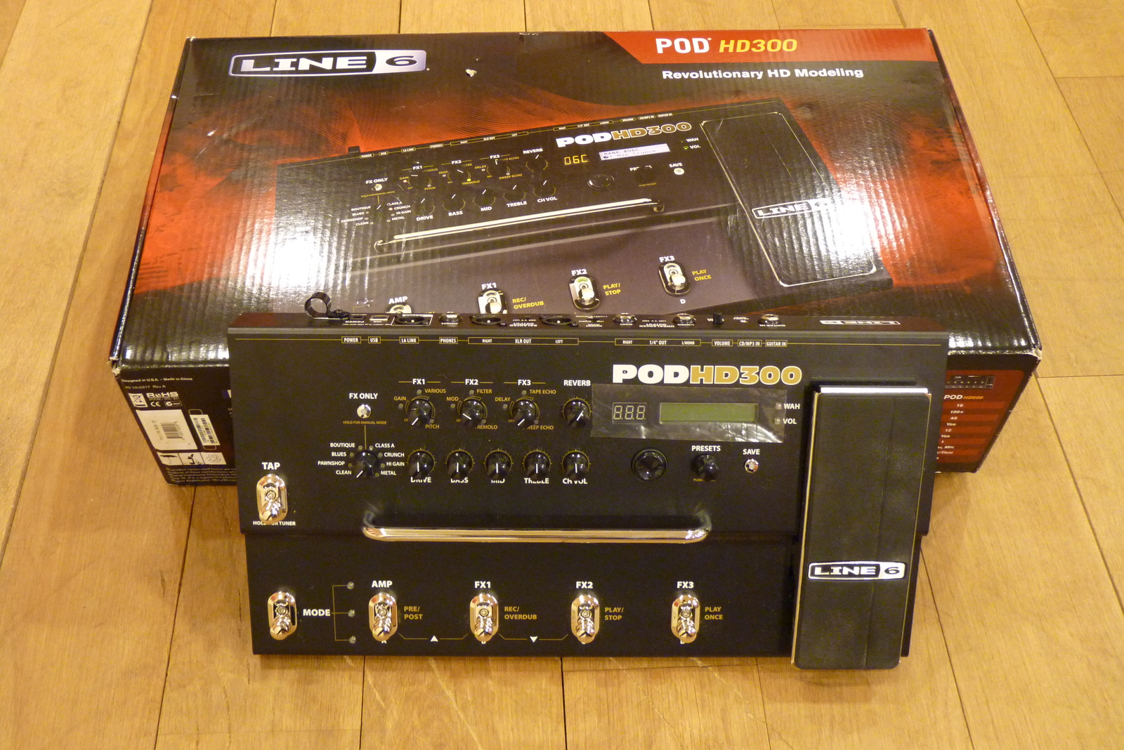 LINE 6 HD300 - Aesthetics, beauty, Guitar Processor, Mitol, Metal, The photo, Longpost, Metal