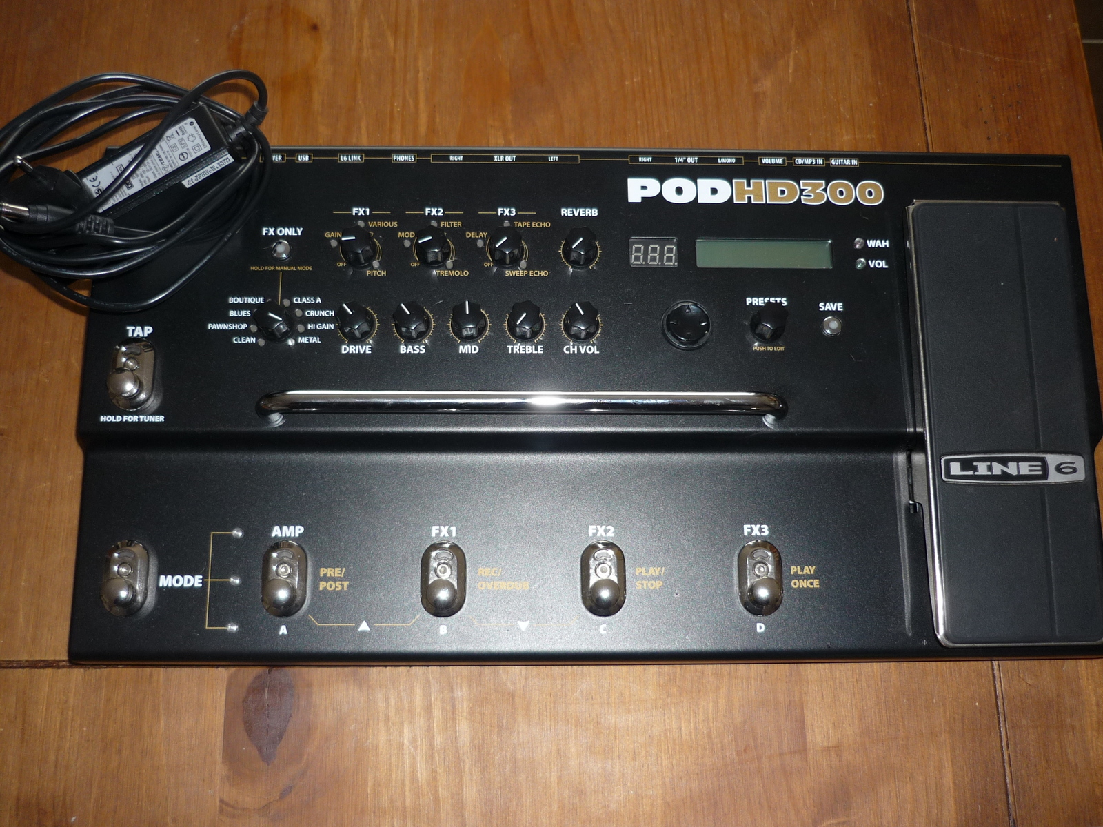 LINE 6 HD300 - Aesthetics, beauty, Guitar Processor, Mitol, Metal, The photo, Longpost, Metal