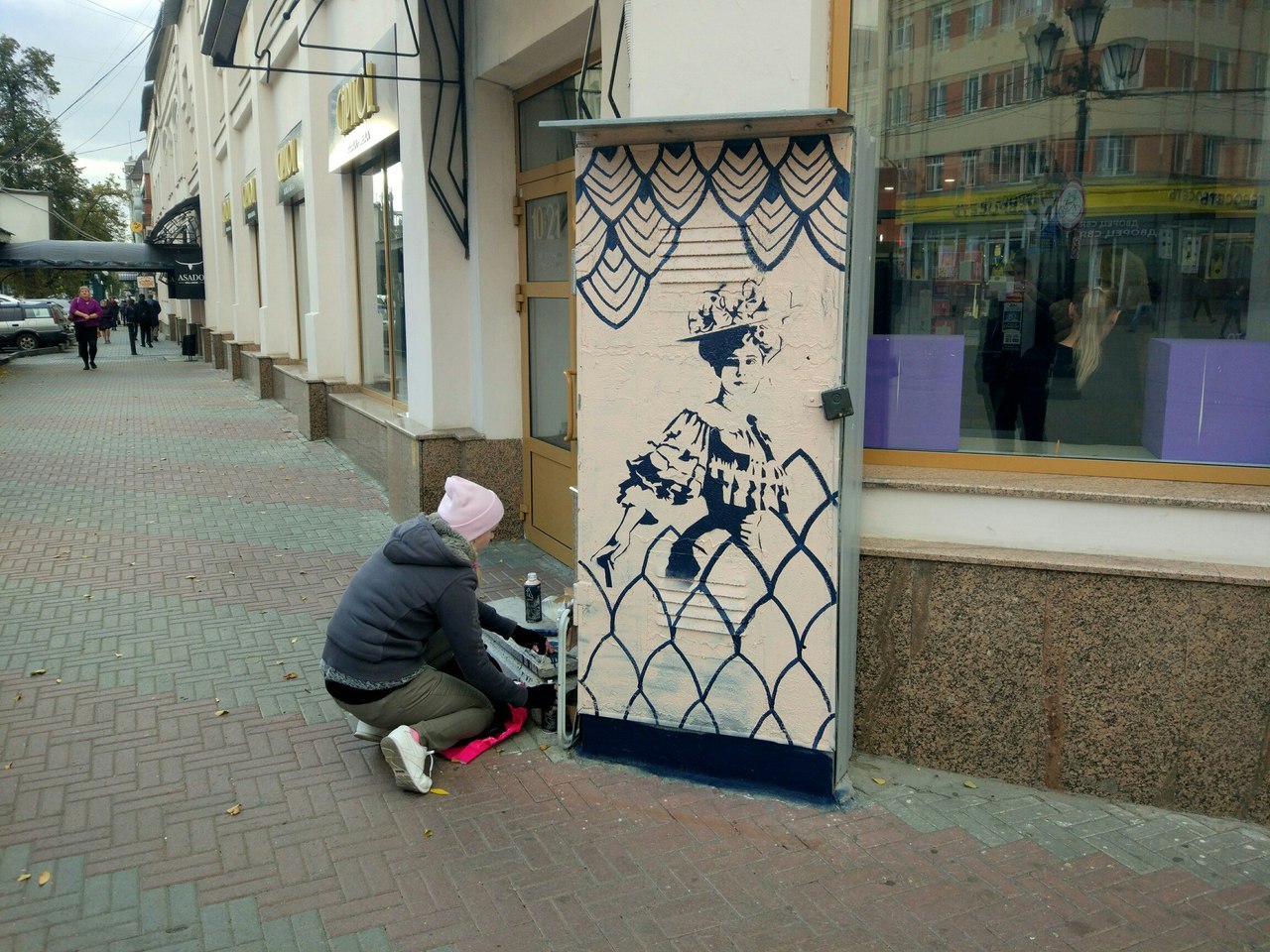 Граффити вместо ржавчины - Челябинск, Благоустройство, Граффити, Красота, Стрит-Арт, Молодец, Город, Длиннопост