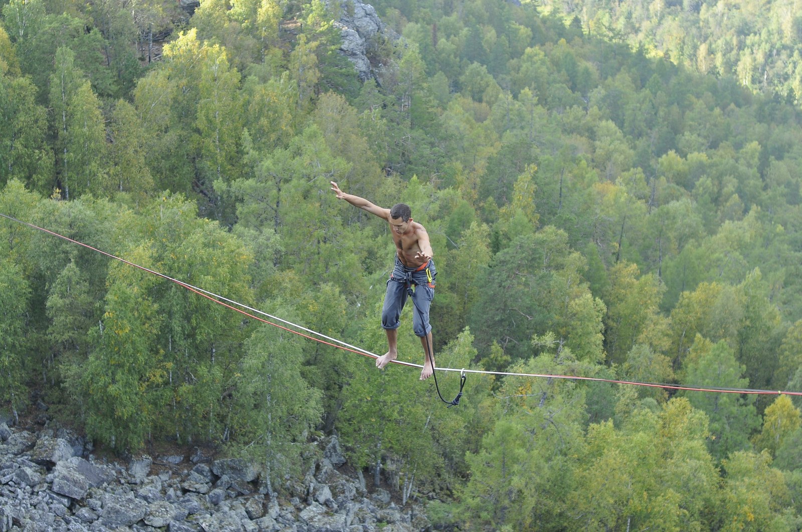 Trip to Aigir (Bashkortostan). Second attempt to get high. - My, Aigir, Tourism, Slackline, Tightrope walker, Height, Hike, King of the hill, Extreme, Longpost