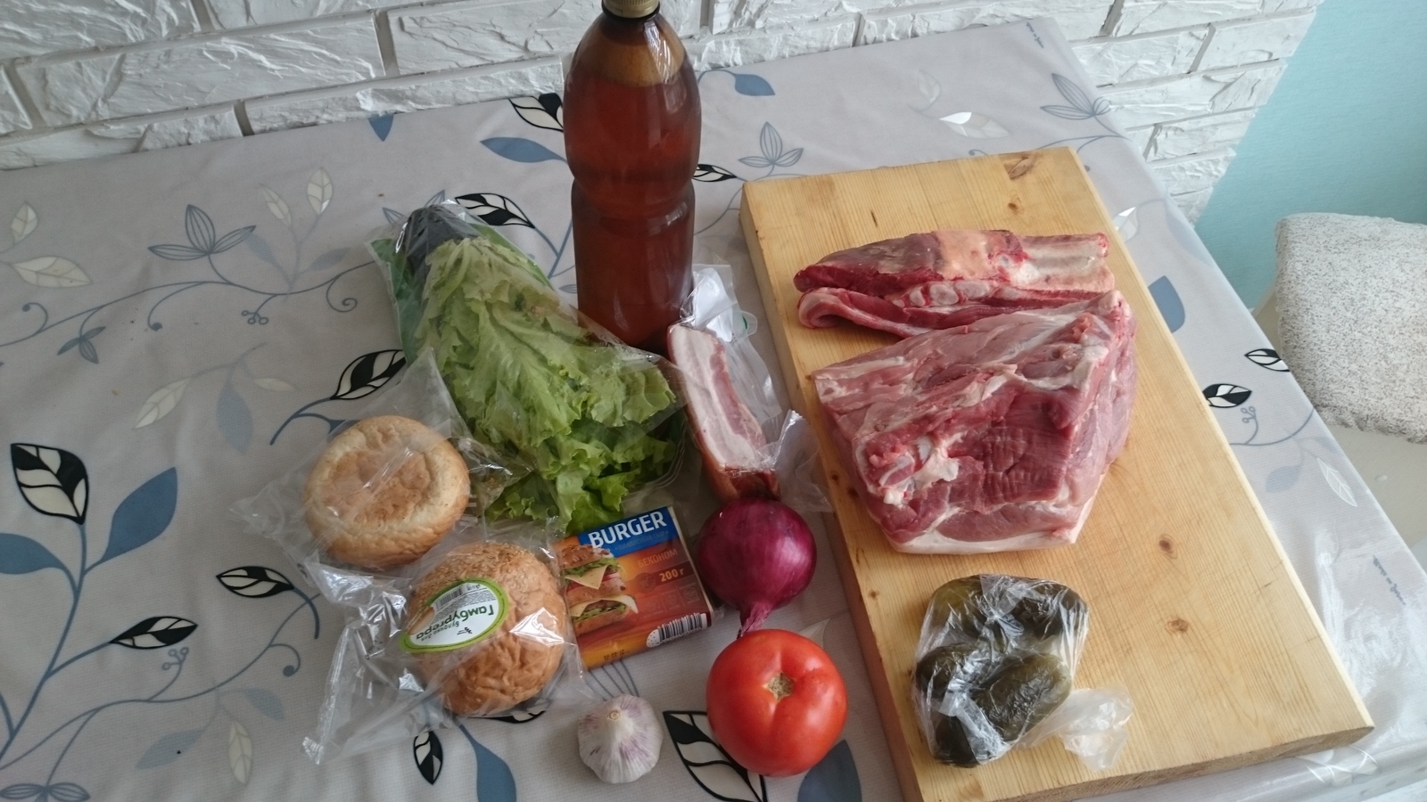 Hamburger at home - My, Hamburger, Kaliningrad, Cook, With your own hands, Yummy, Longpost, Photorecept, Recipe