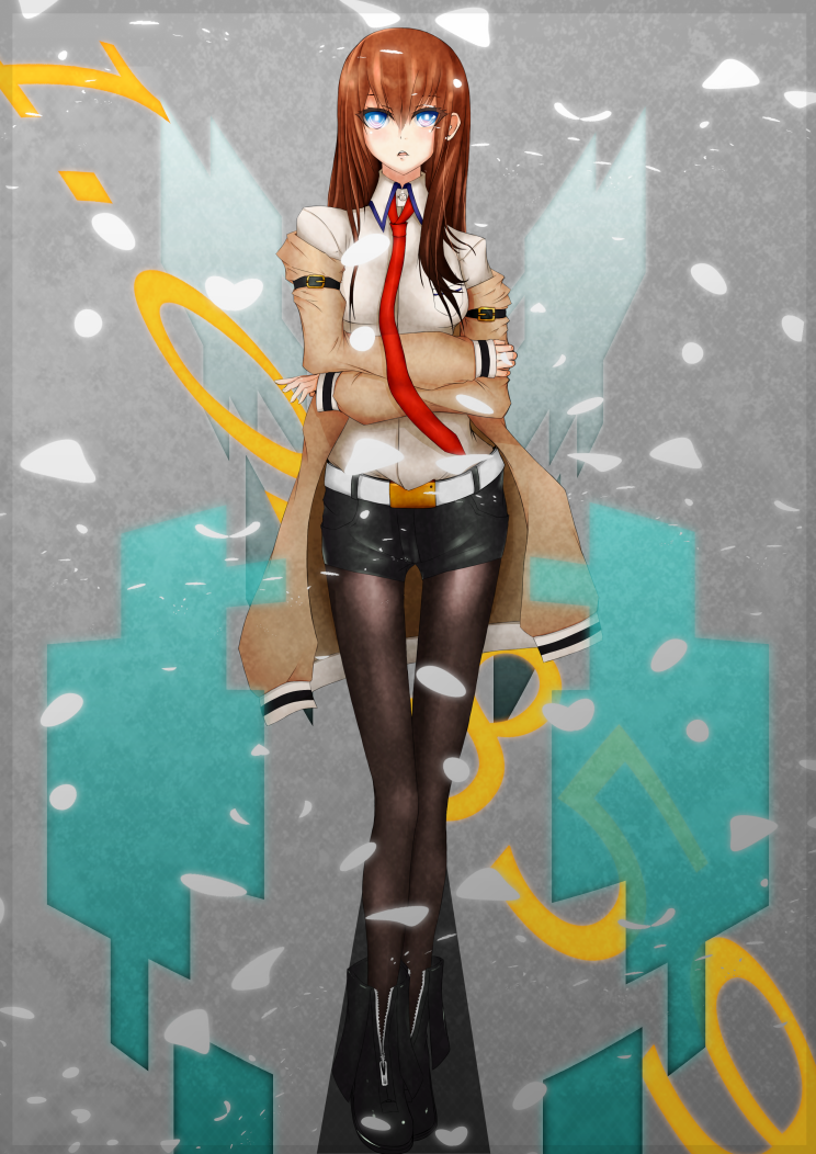 Makise Kurisu - Anime, Anime art, Steins gate, Pixiv, Longpost