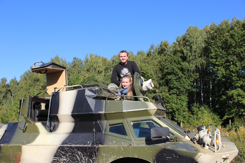 Pikabushniks ride the BRDM-2 - photo report and video - Atv, Brdm-2, Brdm, Peekaboo, Test Drive, Video, Longpost