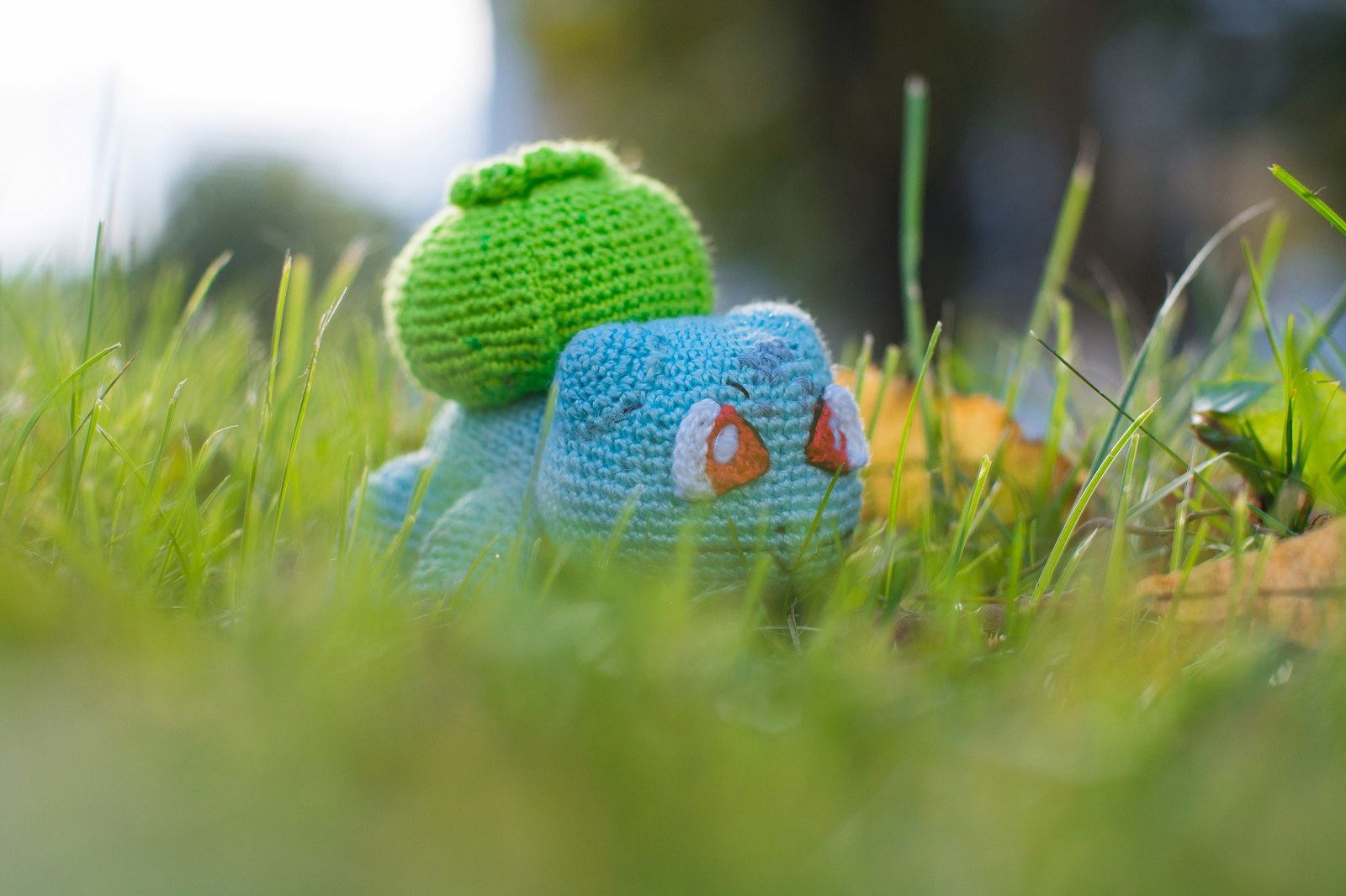 Bulbasaur! - Pokemon, Handmade, , Amigurumi, Handmade knitted toys, Milota, Bulbasaur, Longpost