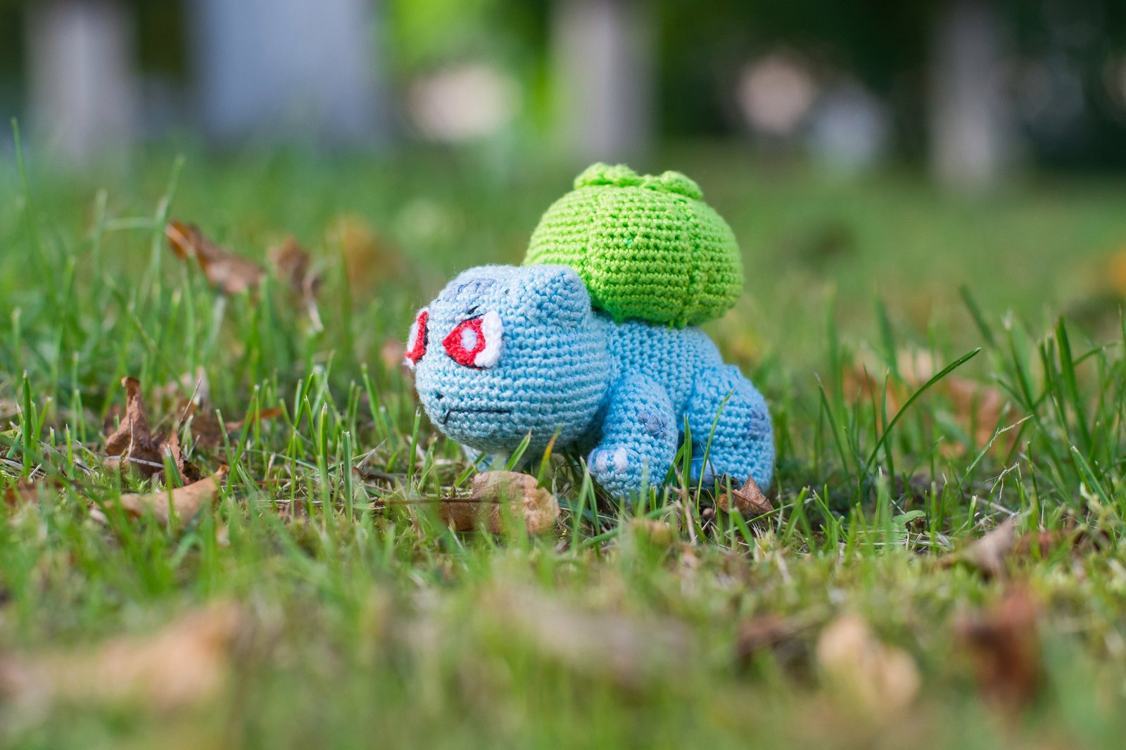 Bulbasaur! - Pokemon, Handmade, , Amigurumi, Handmade knitted toys, Milota, Bulbasaur, Longpost