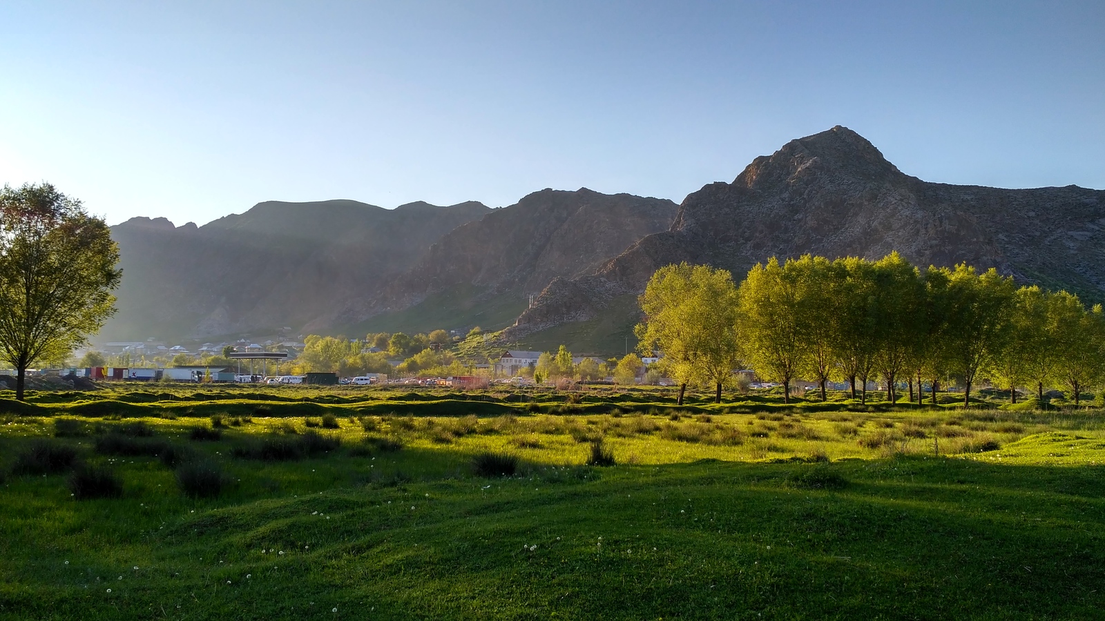 Evening views. - My, Kyrgyzstan, Osh, The photo, Landscape, Evening, Nature, The mountains, Enthusiasm, Longpost