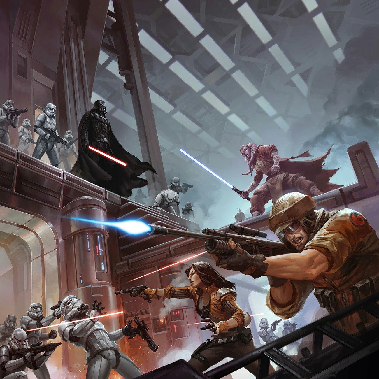 Empire VS Rebels. And who do you choose? - Star Wars, Boba95fet, Art, Longpost, Tag