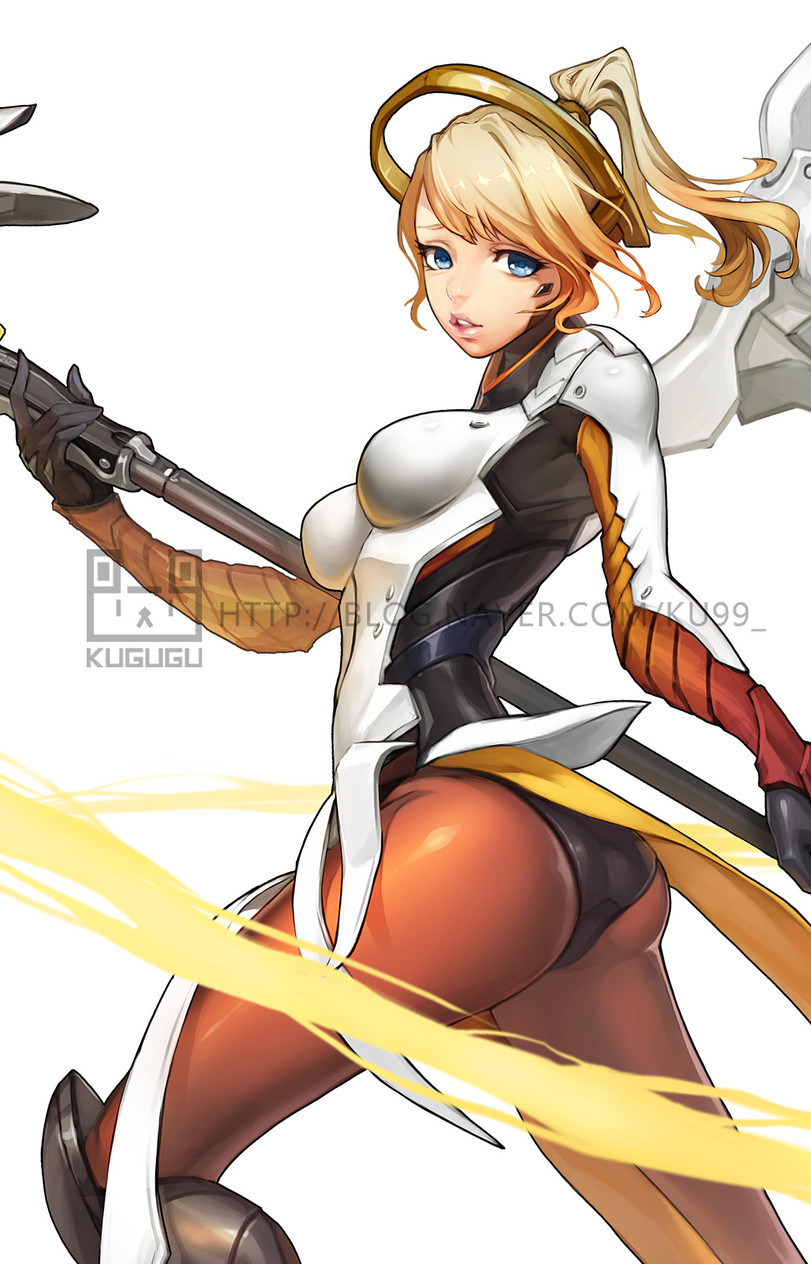 Mercy - Overwatch, Mercy, Art