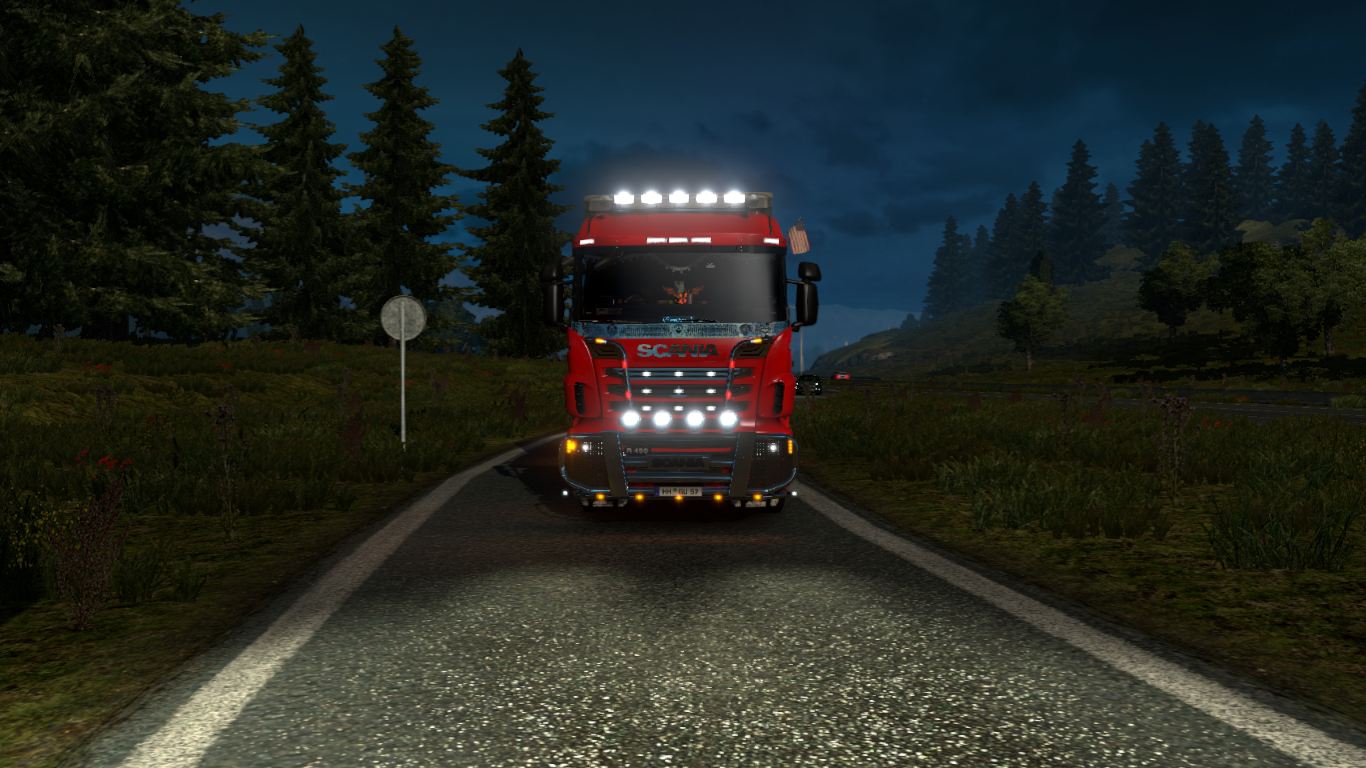 Original ETS2 graphics - My, Euro Truck Simulator 2, Screenshot, Longpost