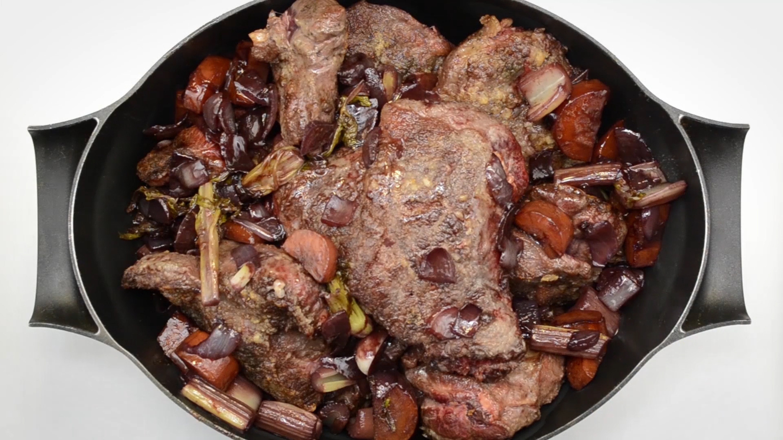 Braised beef cheeks - My, Beef cheeks, , Parura, , Cooking, Preparation, Video, Longpost