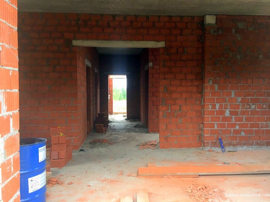 We build your house in 90 days. 43-59 days (18.09-24.09). Brick work completed - My, Home construction, My house, New building, Bricks, My, The photo, Kazan, Video, Longpost