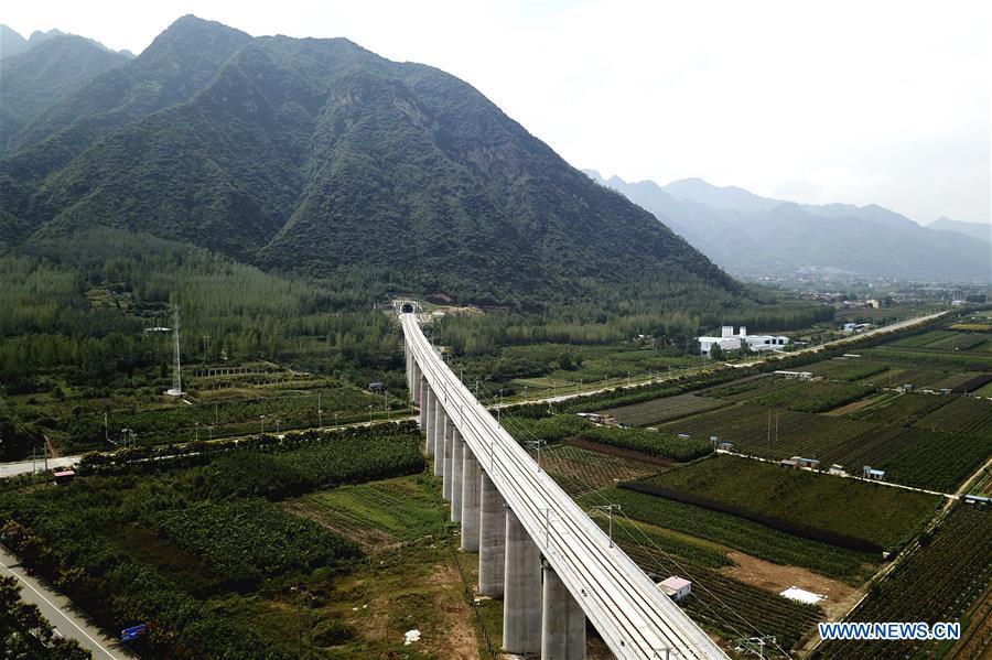 New railway line in China - China, Railway, Highway, Longpost