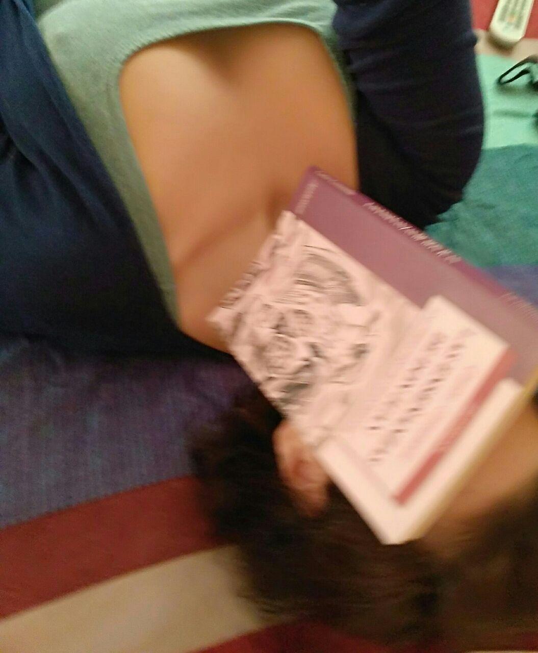 Full immersion in the book - My, Boobs, Books