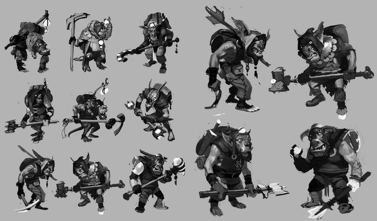 Dota 2 concept art - Dota 2, Dota 2 Art, Longpost, In contact with, Honestly stolen