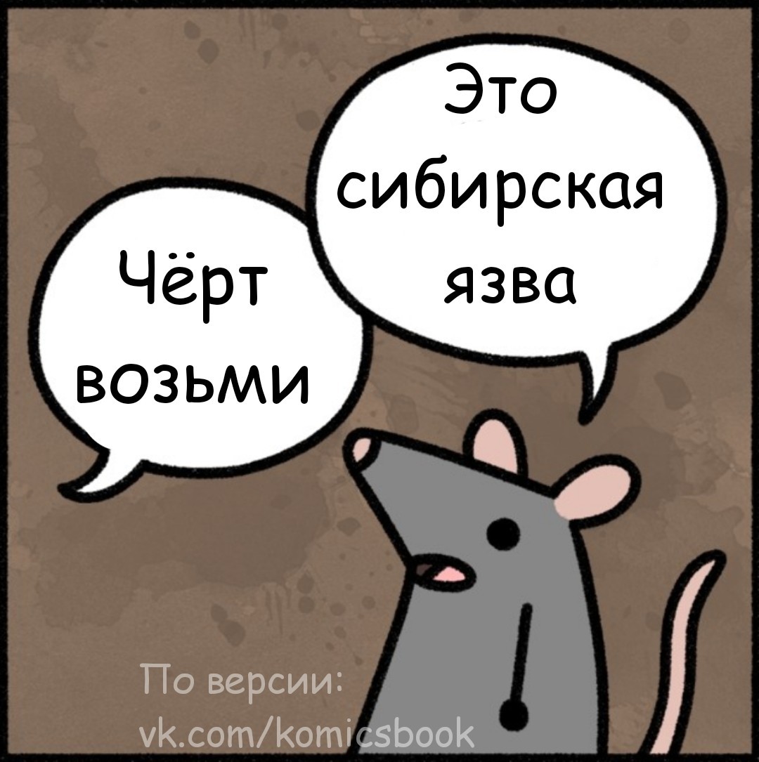 Rat - My, Comics, Translation, Safely endangered, Rat, Longpost