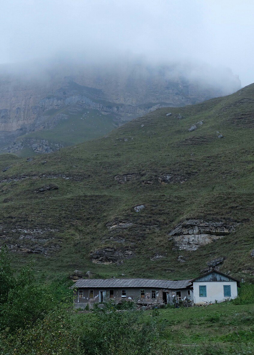 Tyzyl Gorge, Caucasus - My, Landscape, The photo, Tourism, The mountains, Caucasus, Longpost, Fog, 