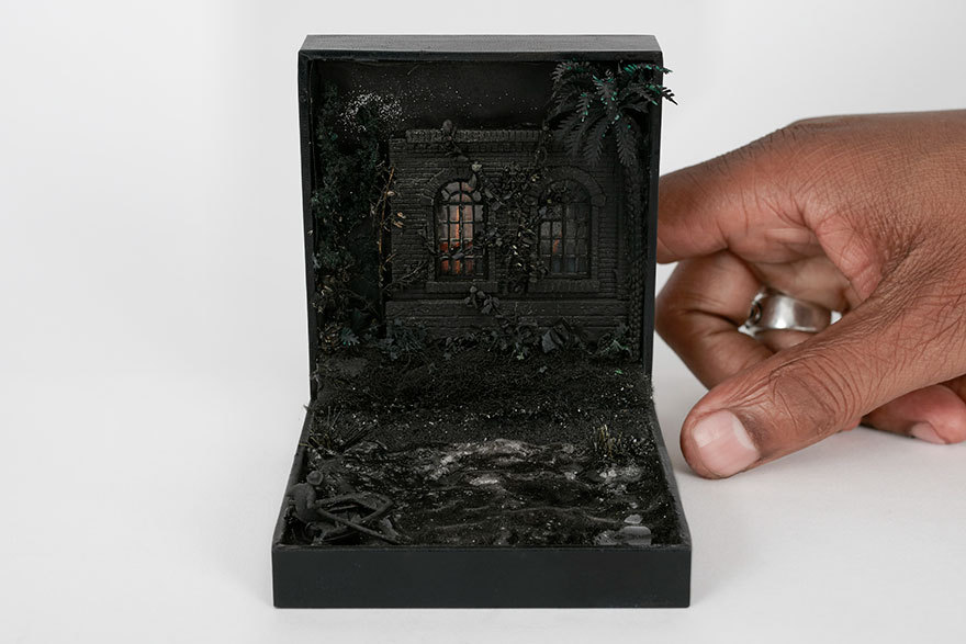 Scenes of life inside a jewelry box - Canada, , , , Artist, Longpost