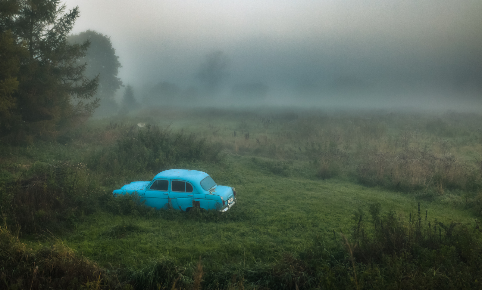 Foggy good morning to you, Peekaboo! - My, The photo, Photographer, Fog, Landscape, Longpost