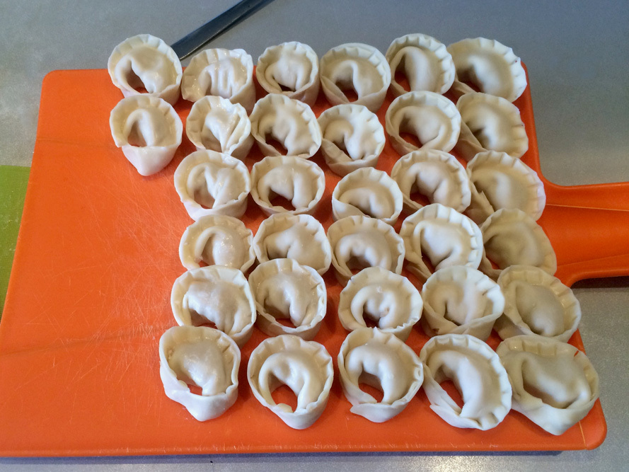 Homemade dumplings for Leni league. - My, Recipe, Photorecept, Dumplings, Food, Longpost