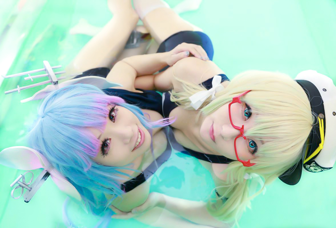 I-8 and I-19 by HIKO & Ajo - Kantai collection, Cosplay, Anime, Longpost