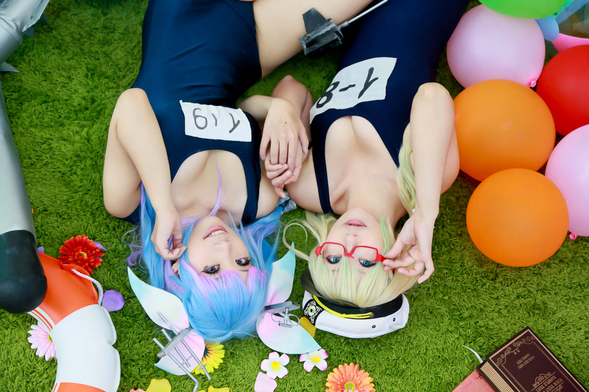 I-8 and I-19 by HIKO & Ajo - Kantai collection, Cosplay, Anime, Longpost