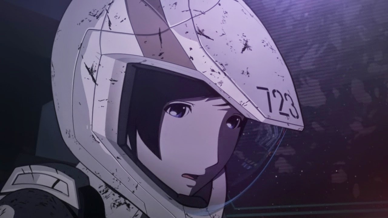 Синатосэ Идзана (Sidonia no Kishi) - Няша, Sidonia No Kishi, Третий пол, Its a trap!, Няшесластие, Кавайность, Милота, Космос, Гифка, Длиннопост