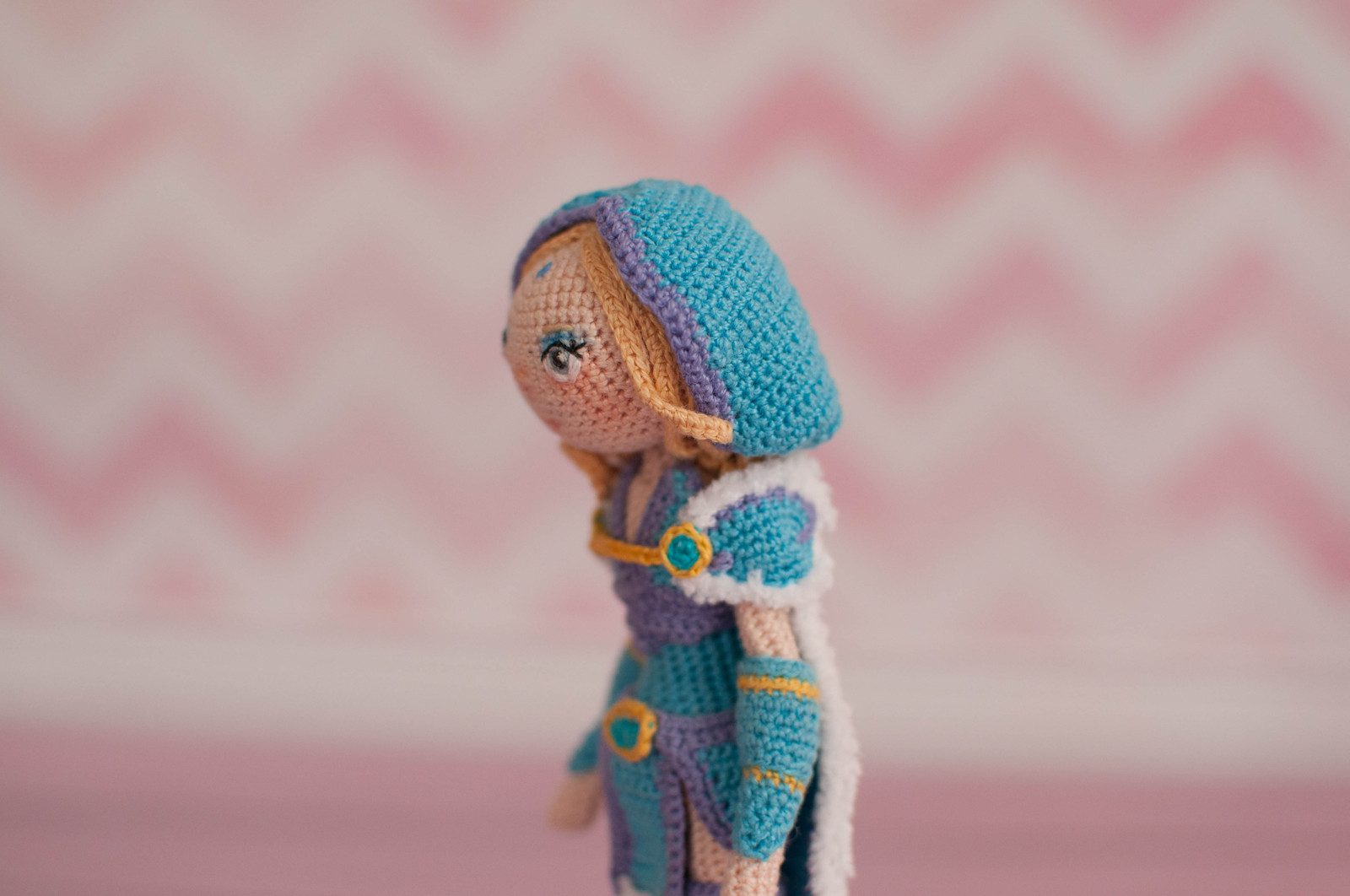 Crystal Maiden - My, Dota, Needlework, Doll, Handmade, Forum, Crystal maiden, Longpost