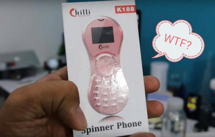 Spinnerphone Chilli K188 - Spinner, Telephone, Japan, Oh nafig