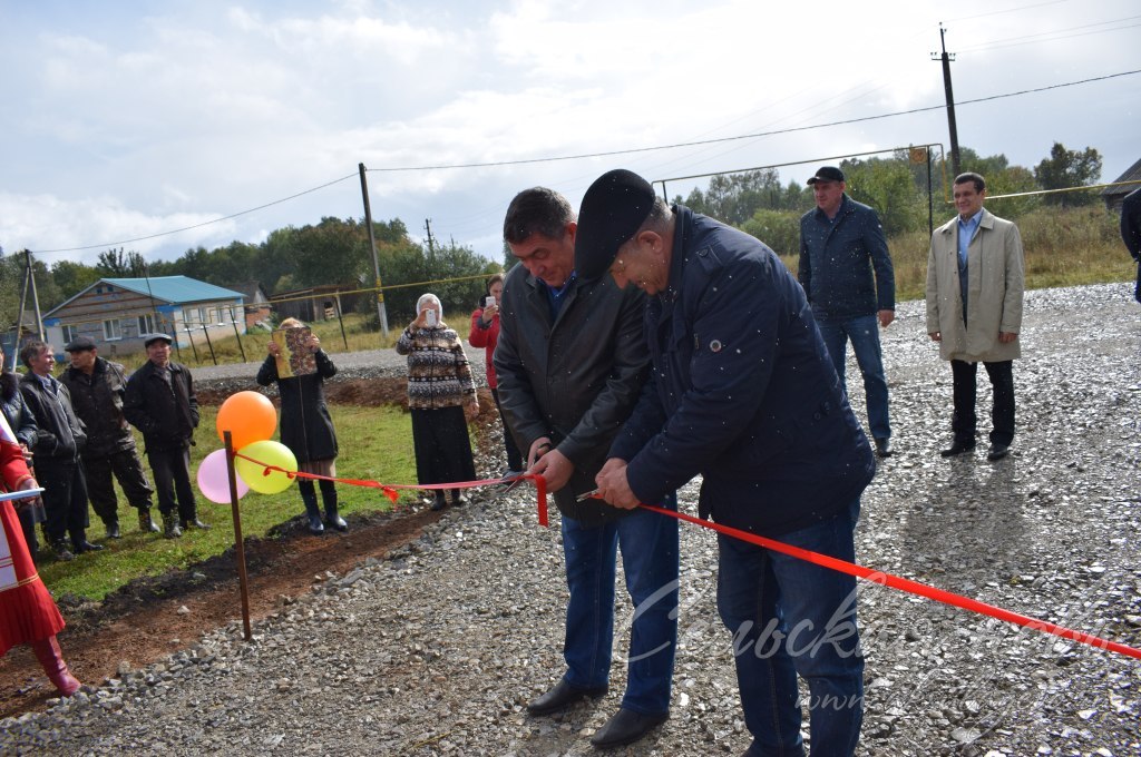 In Tatarstan, a road was opened in a solemn atmosphere - Road, Village, Russia, Tatarstan