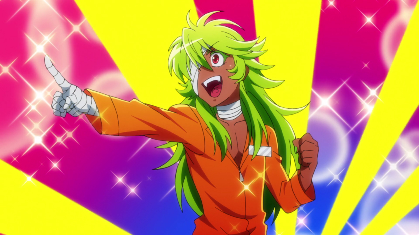 Niko, Prisoner #25 - Nico, , , Anime, Longpost, Ladder, Its a trap!, GIF, Nanbaka