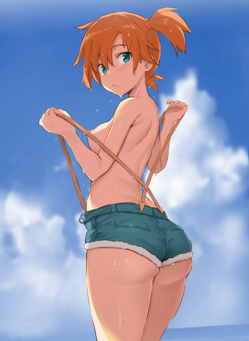 Kasumi. - NSFW, Anime, Anime art, Pokemon, Kasumi, Misty