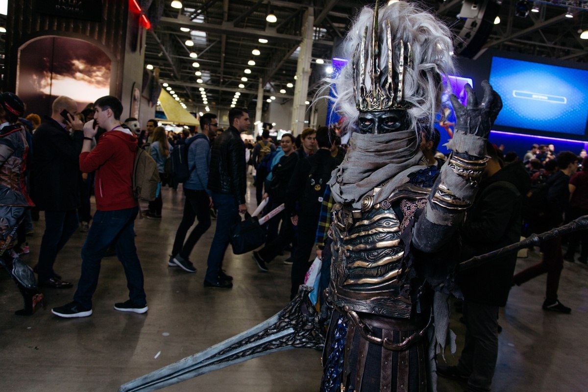 Dark Souls cosplay at Igromir 2017 - My, Dark souls, Cosplay, Igromir 2017, Longpost