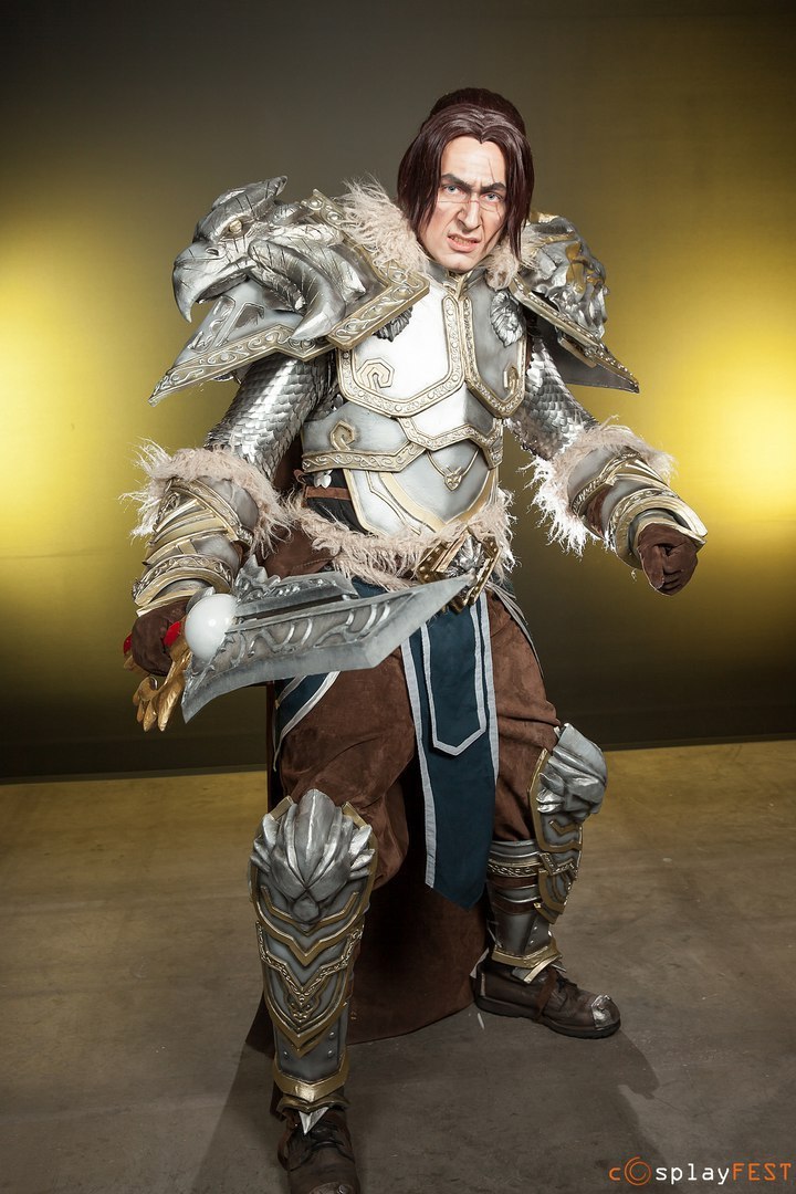 Varian Wrynn at ComicCon 2017 - Blizzard, Wow, World of warcraft, Warcraft, Varian Wrynn, Cosplay, Longpost