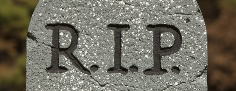 Что означает надпись RIP | Пикабу