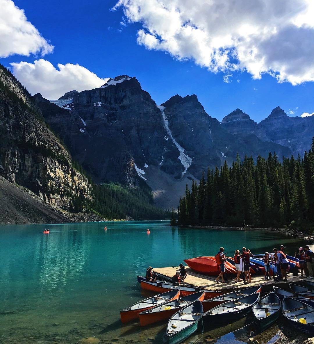 Moraine Lake, Canada - , Canada