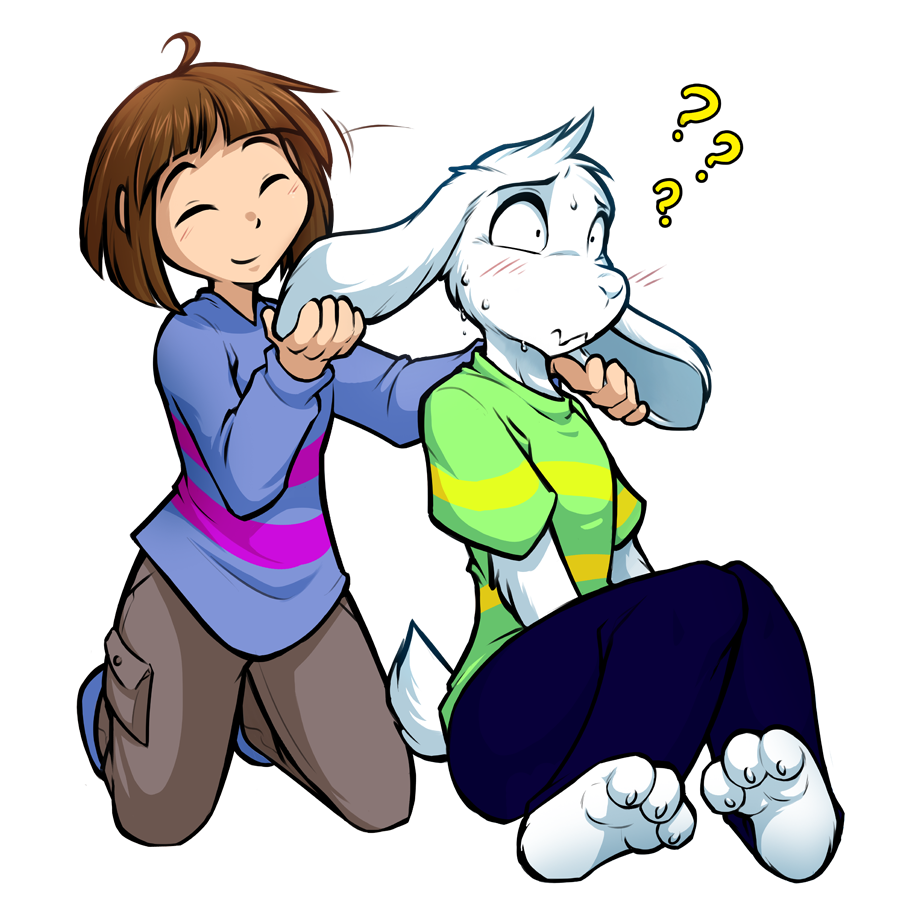 soft ears - Undertale, Art, , Furry, Asriel