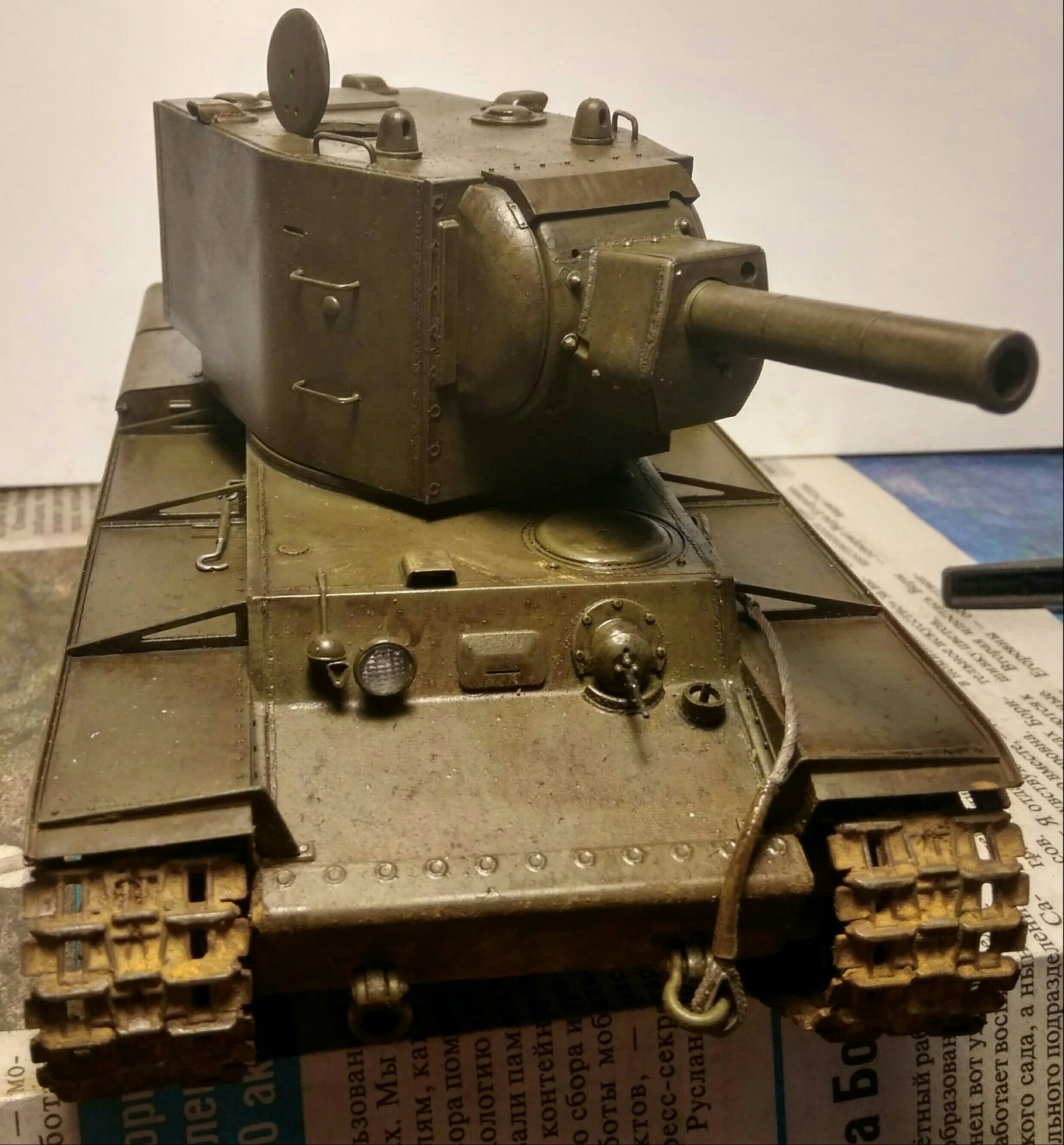 I did - My, Tanks, Prefabricated model, Longpost